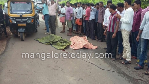 accident bajpe...